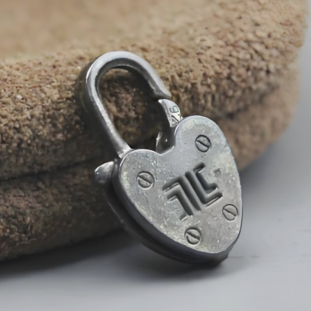 Sterling Silver Engraved Heart Spring Clasp Lab Tested Authentic DDP In Stock Online Anti Tarnish DIY Bracelet Jewelry Findings