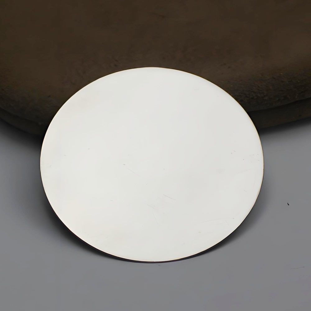 Sterling Silver Round Stamping Blank Lab Verified Circular Engravable Silver Disc