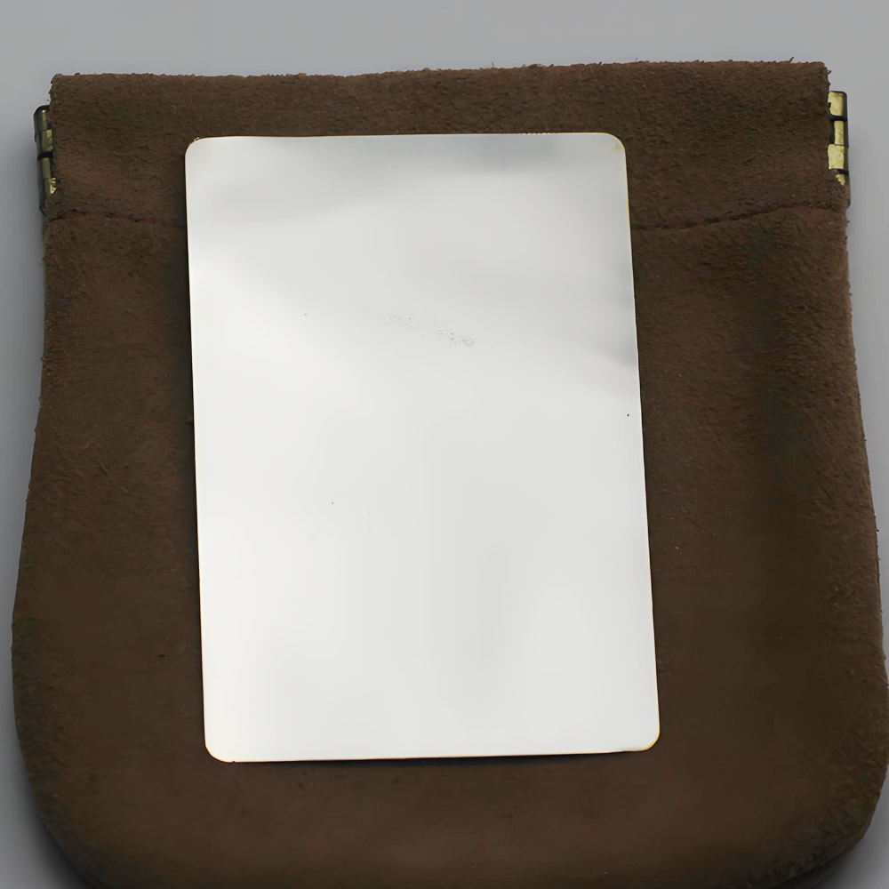 Rounded Corner Silver Custom Blank Tag Sheet Lab Inspected DDP Online Long Lasting Personalized Metal Stamping Components