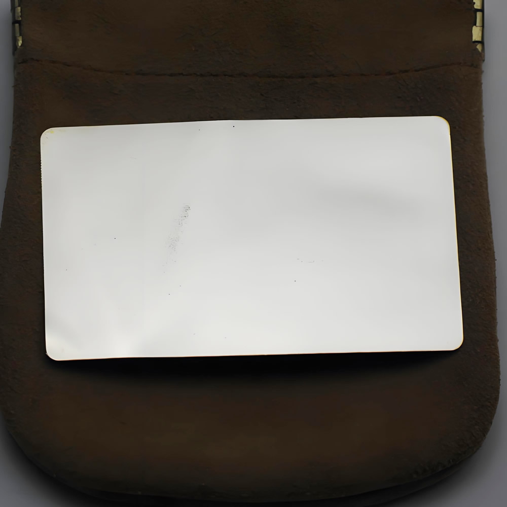Rounded Corner Silver Custom Blank Tag Sheet Lab Inspected DDP Online Long Lasting Personalized Metal Stamping Components
