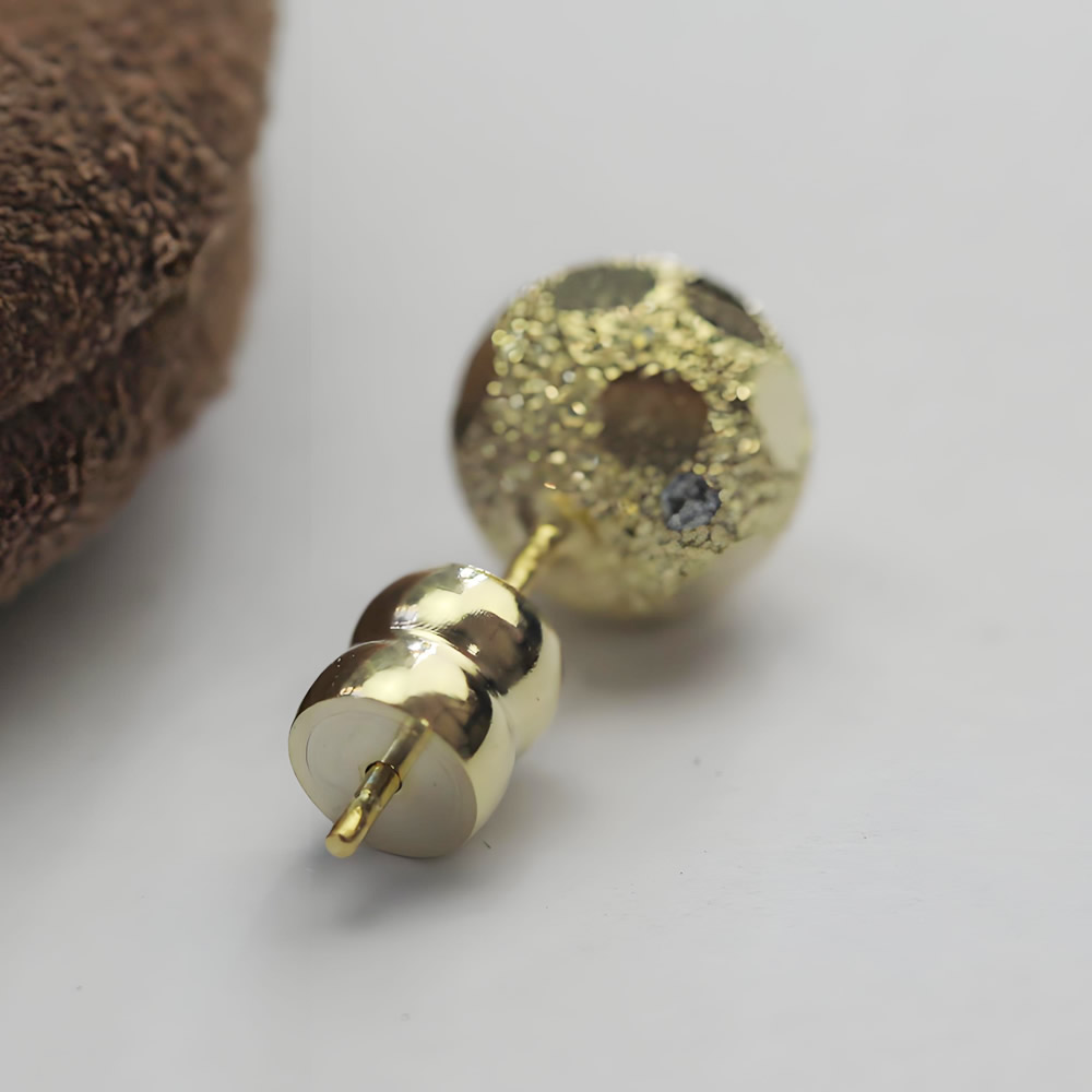 Sterling Silver Double Drum Ear Nuts Lab Inspected Reliable Earring Fasteners