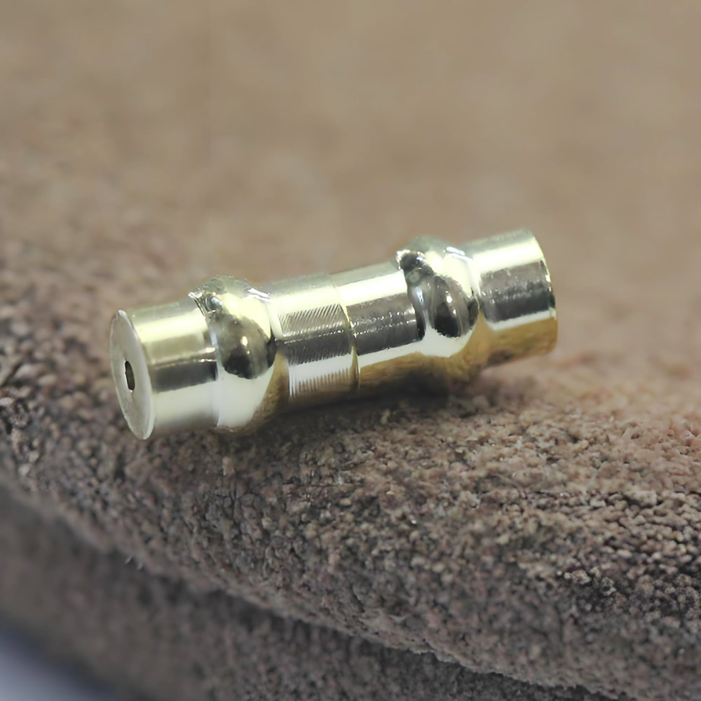 Solid Silver Screw Tube Clasp Lab Tested Authentic DDP In Stock Online Anti Tarnish DIY Bracelet Jewelry Findings
