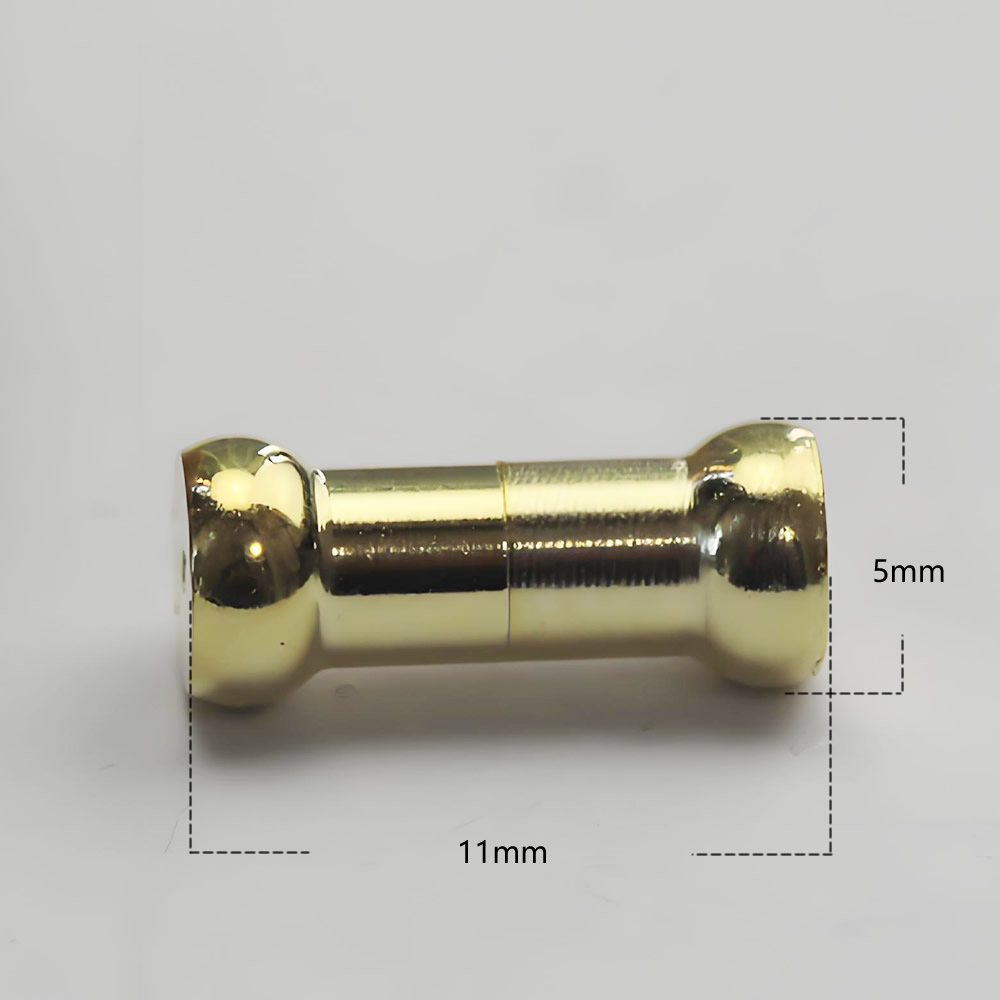 Sterling Silver Cylinder Screw Clasp Lab Tested Prevent Chain Disconnection