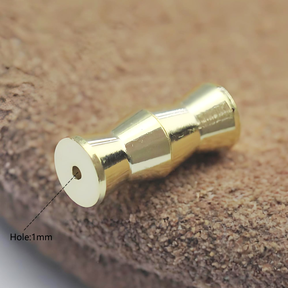 Sterling Silver Hourglass Screw Tube Clasp Lab Tested Authentic DDP In Stock Online Anti Tarnish DIY Bracelet Jewelry Findings