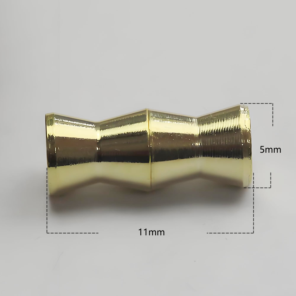 Sterling Silver Hourglass Screw Tube Clasp Lab Tested Authentic DDP In Stock Online Anti Tarnish DIY Bracelet Jewelry Findings