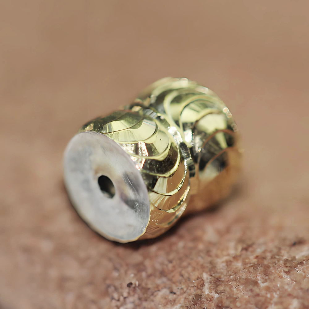 Sterling Silver Screw Clasp Textured Ear Nuts Lab Inspected Secure Earring Making Supplies