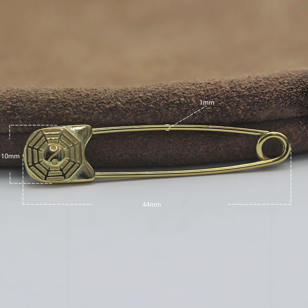 Sterling Silver Brooch Findings Lab Certified Secure Pin Anti-Allerg