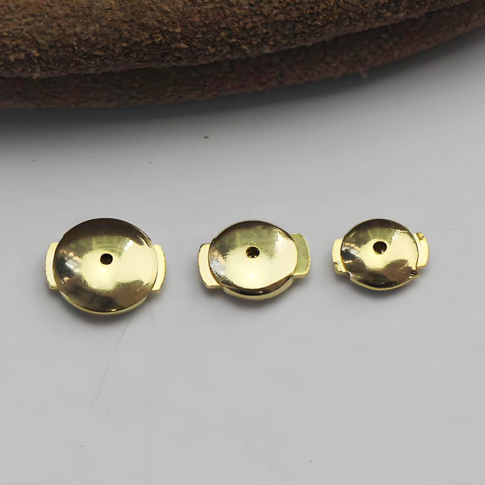 图片用AI 优化  Sterling Silver Ear Nuts Lab Certified Anti-Allergy Earring Backs