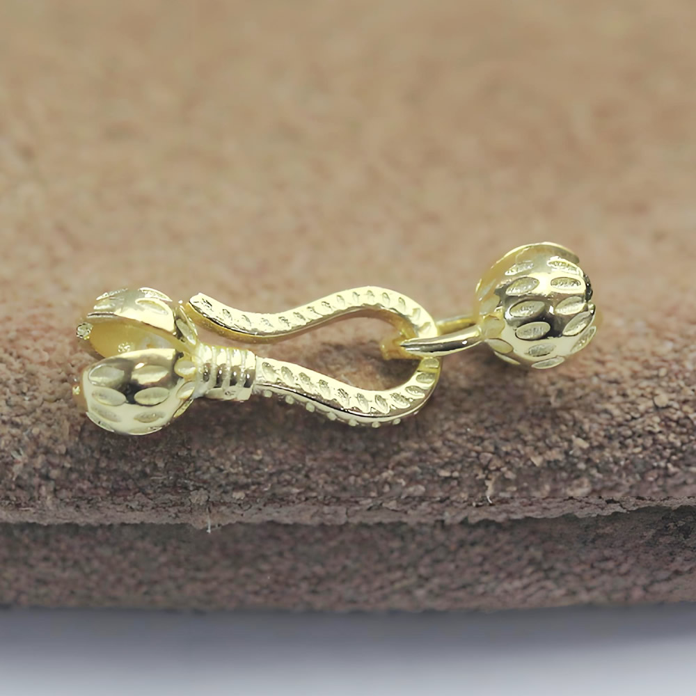 Sterling Silver Hook and Eye Clasp