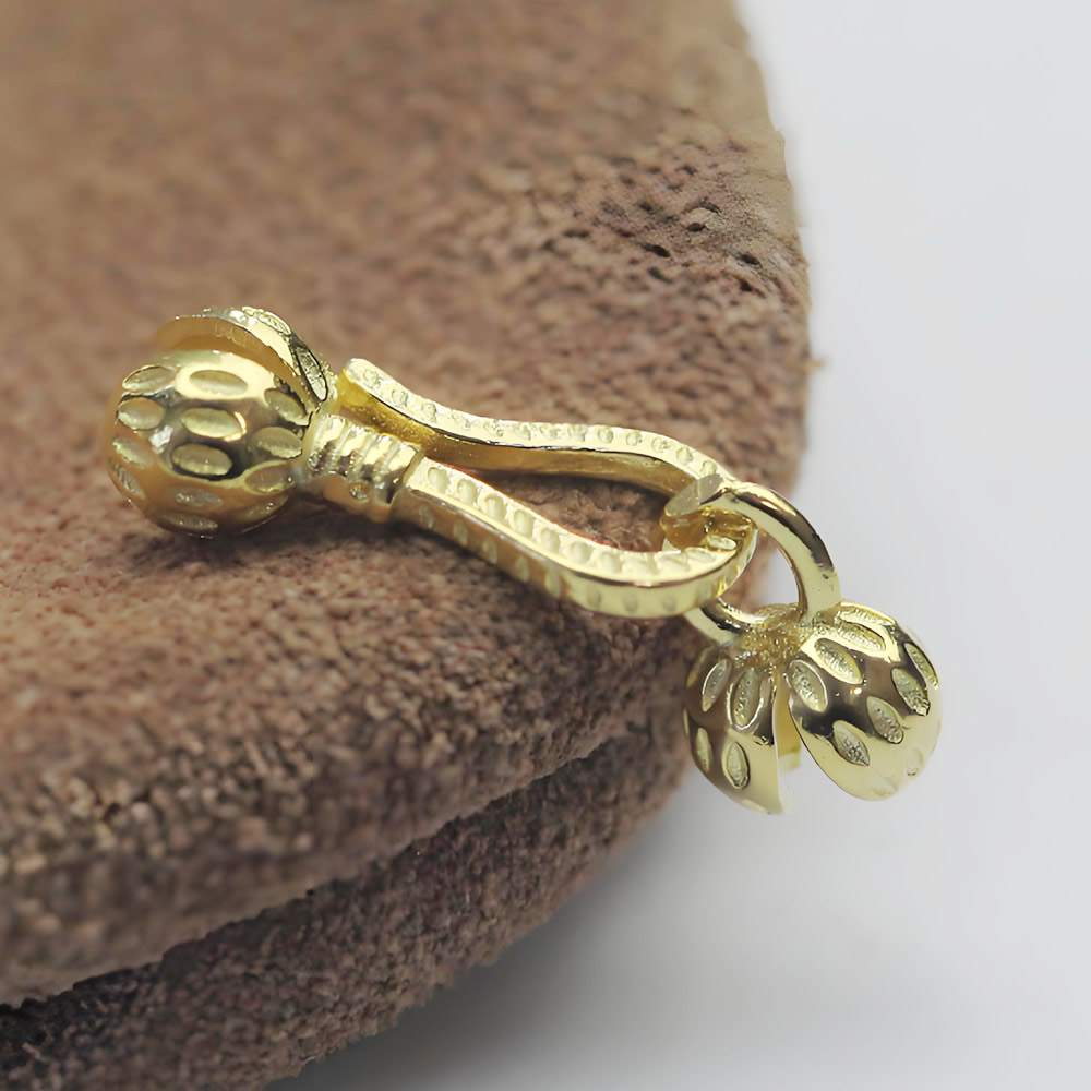 Sterling Silver Hook and Eye Clasp