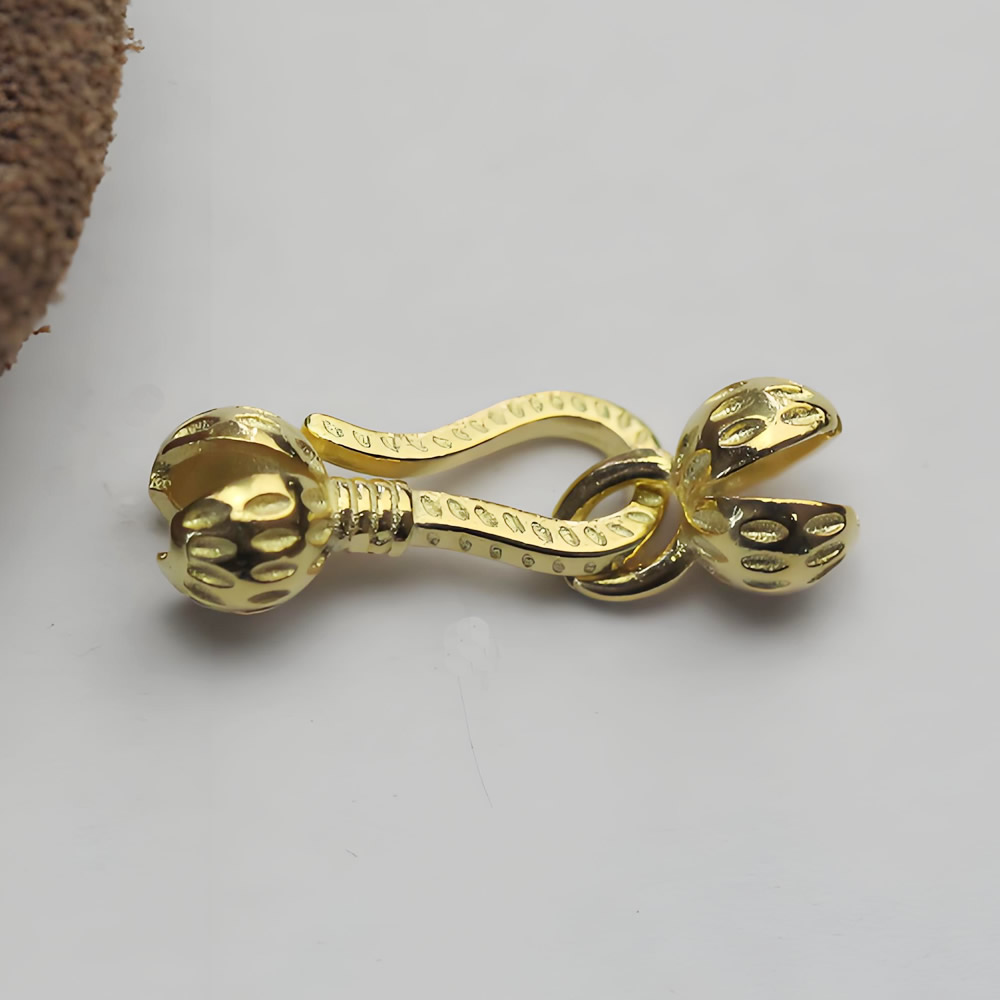 Sterling Silver Hook and Eye Clasp