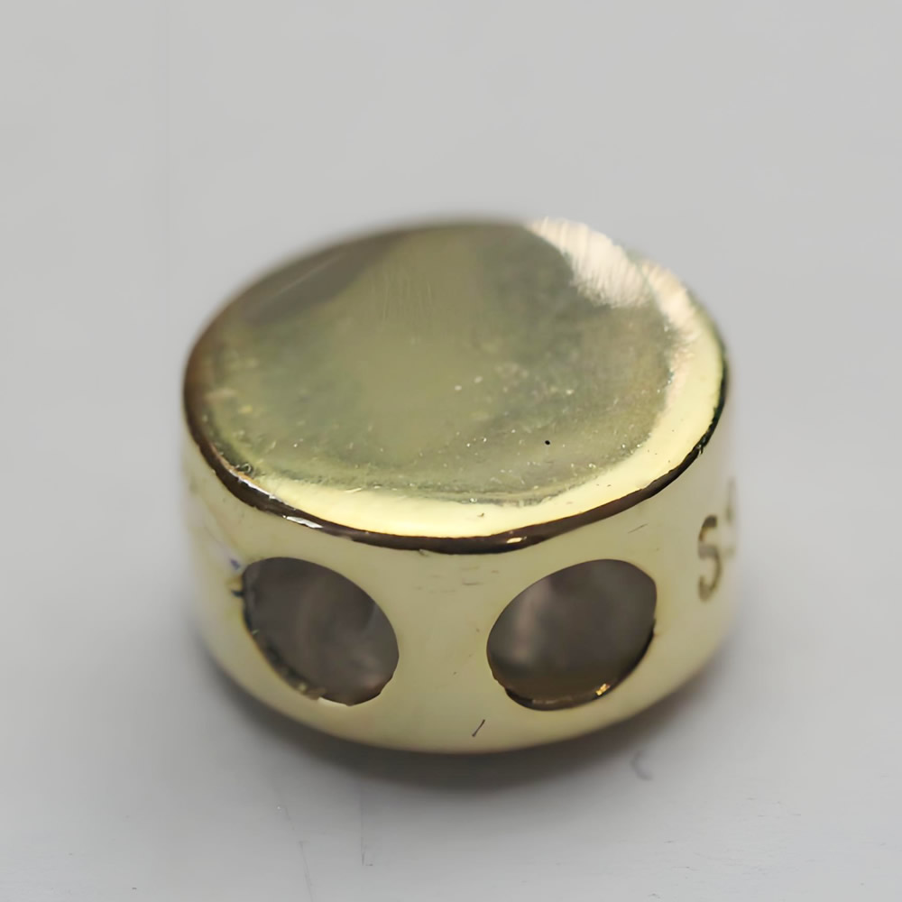 Sterling silver  silicone adjustable spacer bead