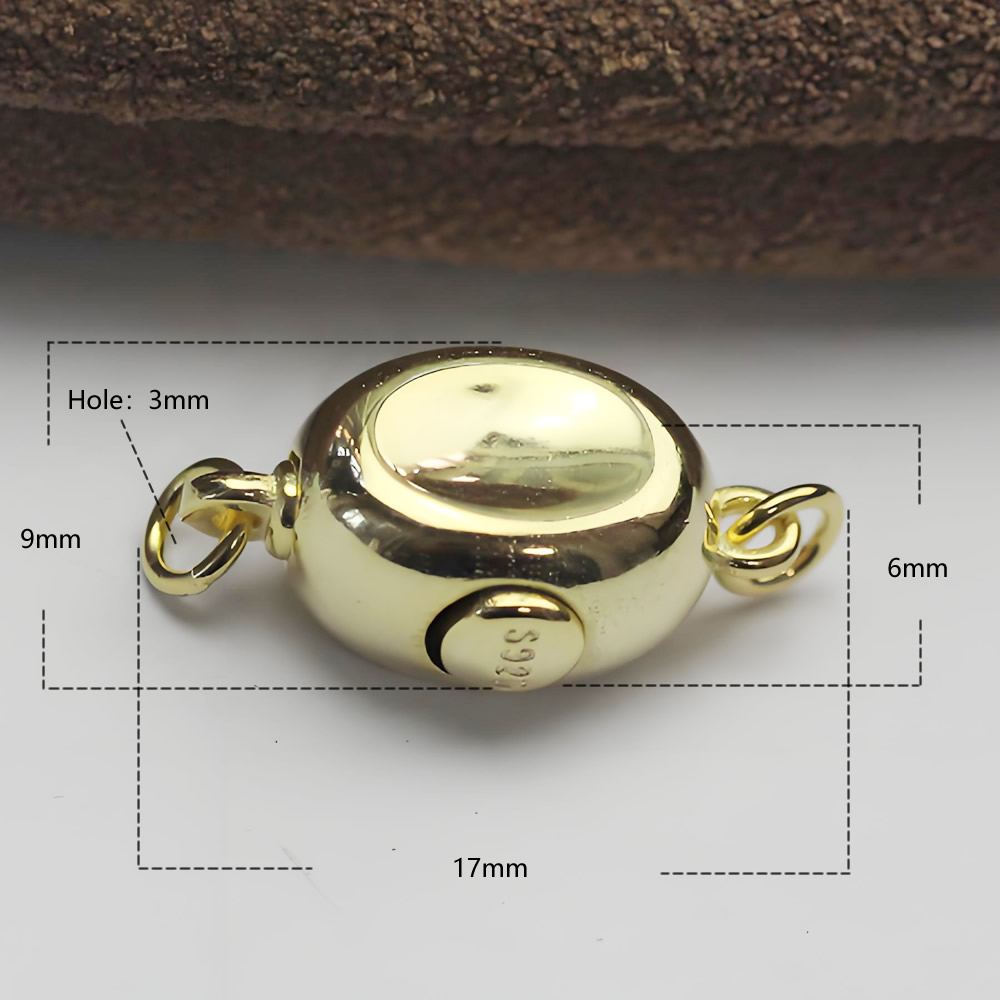 Sterling Silver Plunger Jewelry Clasps