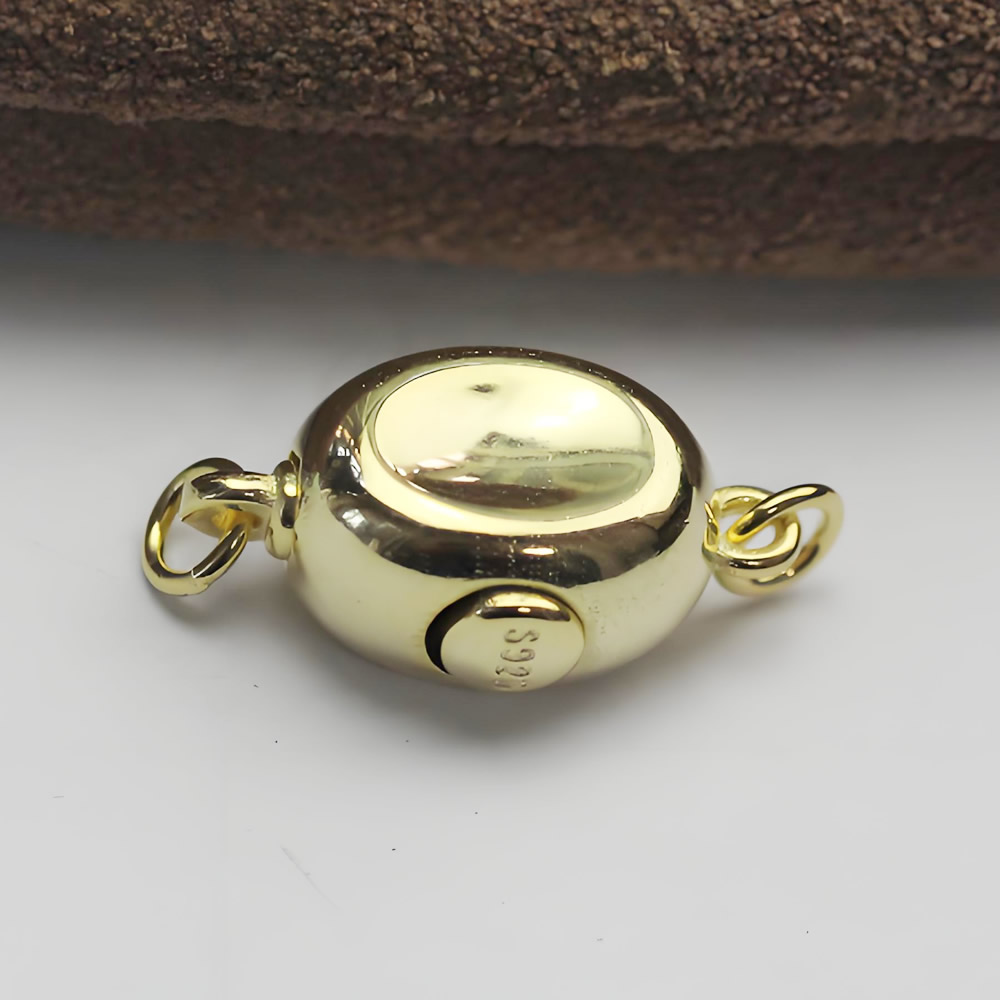 Sterling Silver Plunger Jewelry Clasps