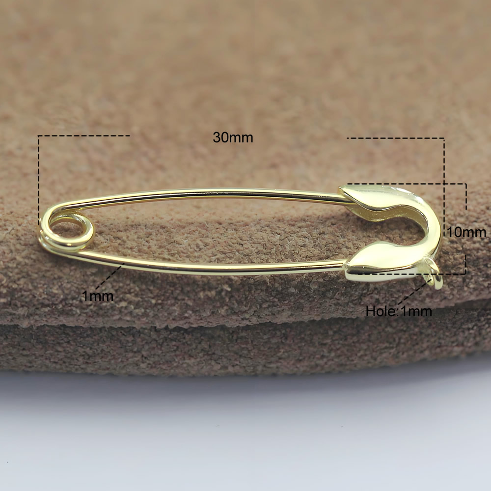 Sterling Silver Brooch & Nail Findings