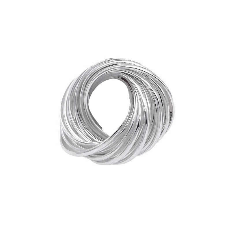 Personalized interlocking name rings sterling silver Russian wedding ring mothers jewelry