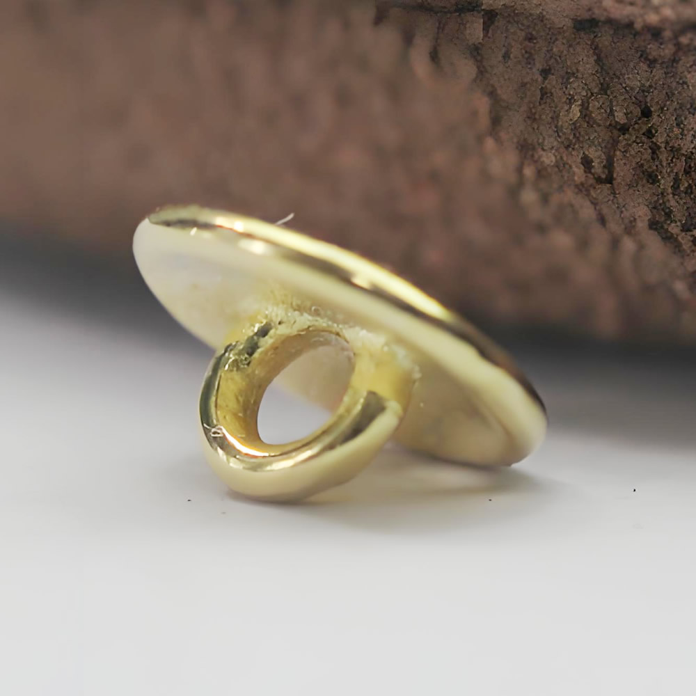 Sterling Silver cufflinks (Button)