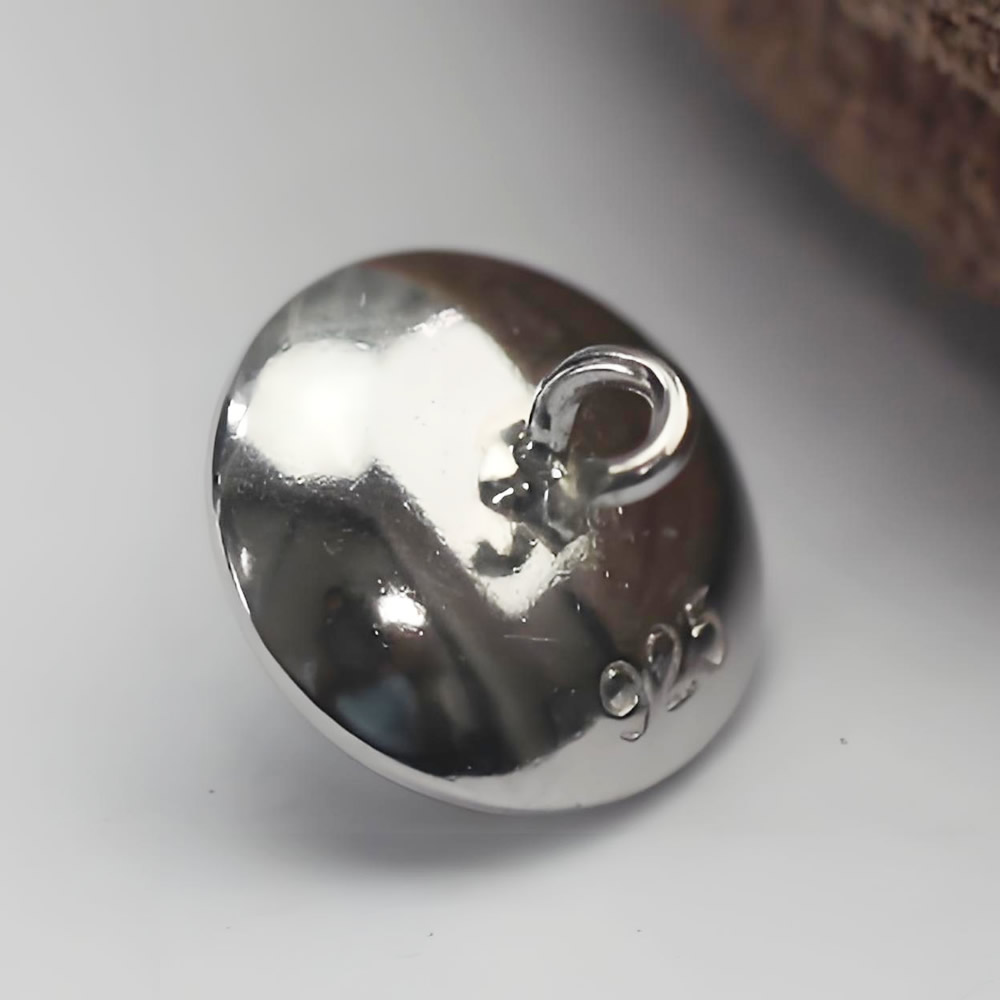 925 Sterling Silver Bails for Half-Drill