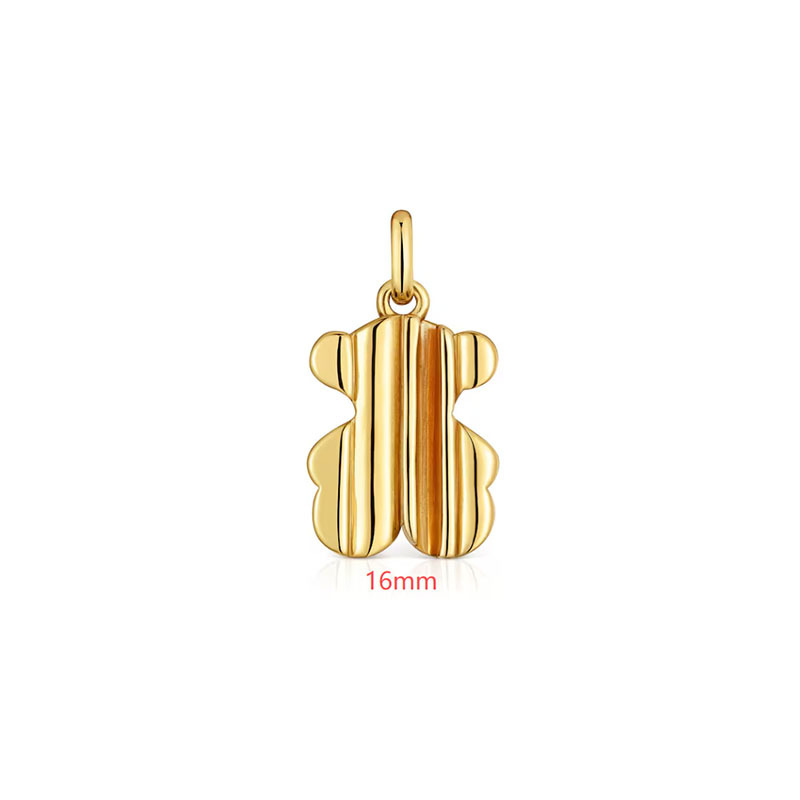 European and American Style Light Luxury Bear Pendant
