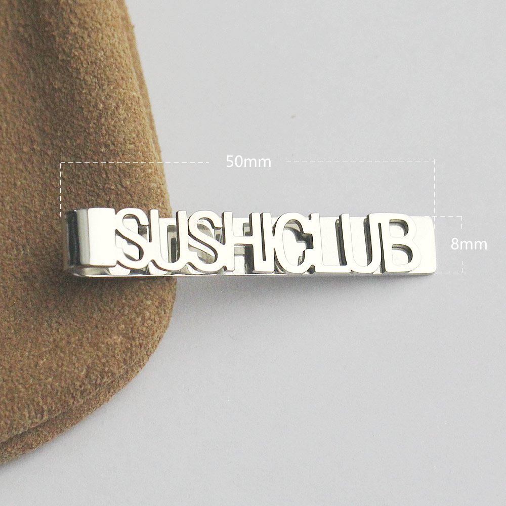 Stainless Steel Blank Customizable Word Hair Clip Handmade for Gifts Minimalist DIY Letter Hair Accessory Parts