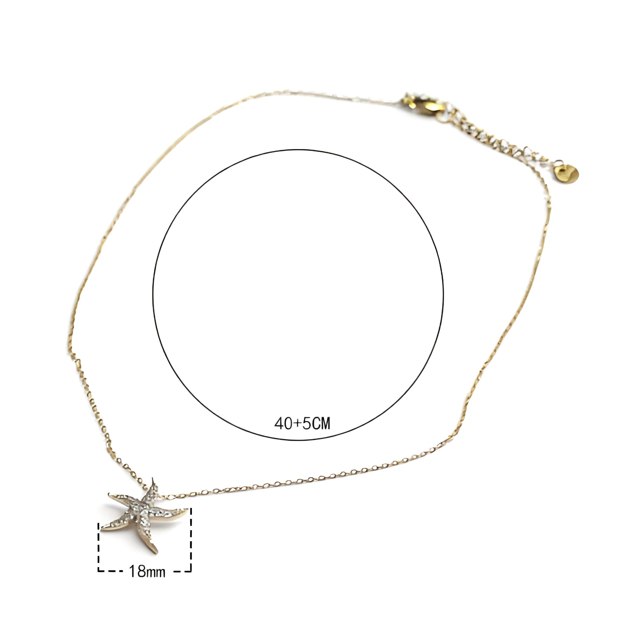 14K Gold plated stainless steel necklace