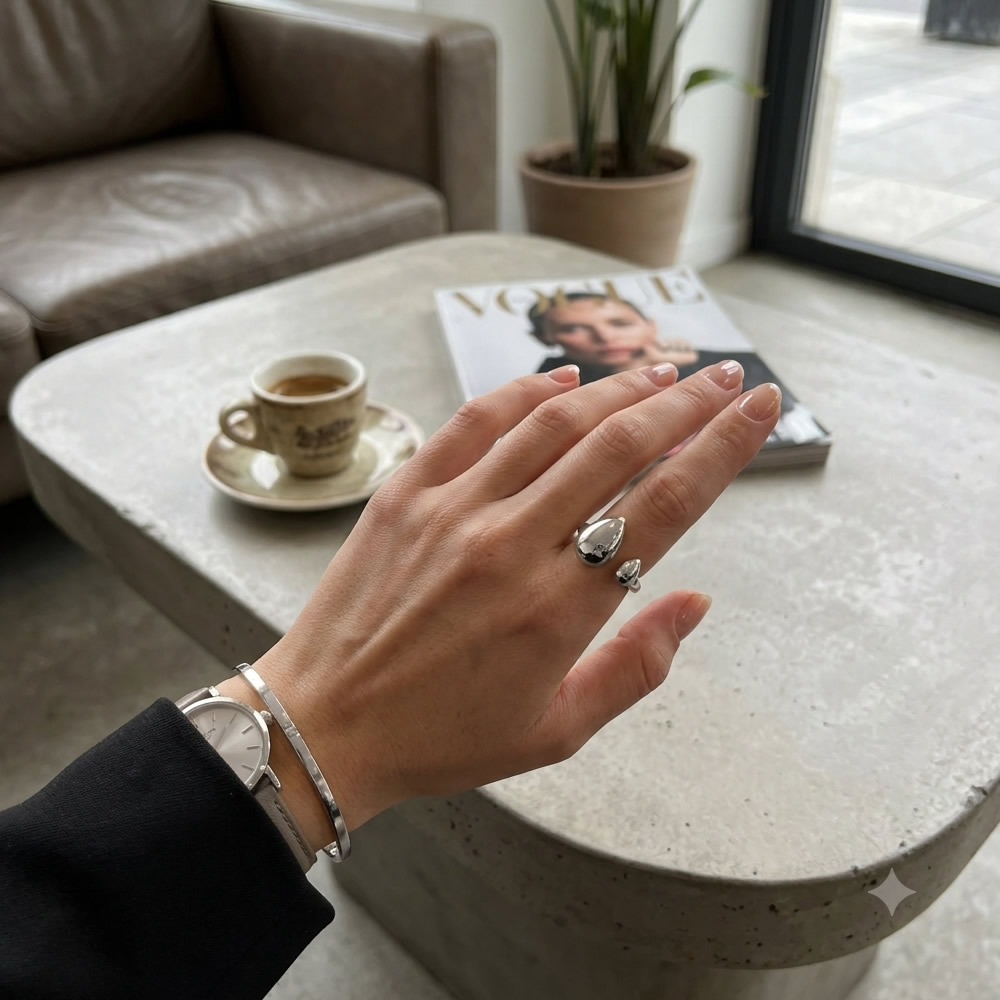 Signet ring sainless steel