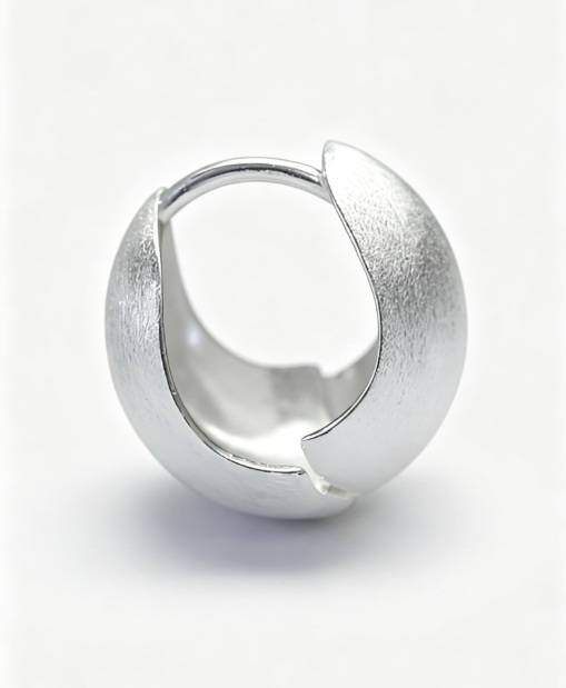 Double Flared Silver Tube Screw Clasp Lab Inspected DDP Online Long Lasting Minimalist Necklace Craft Components