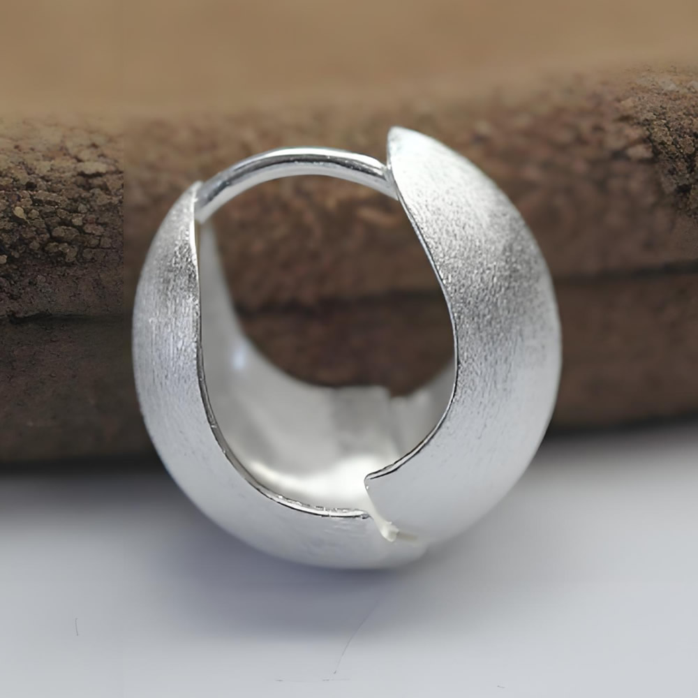 Double Flared Silver Tube Screw Clasp Lab Inspected DDP Online Long Lasting Minimalist Necklace Craft Components