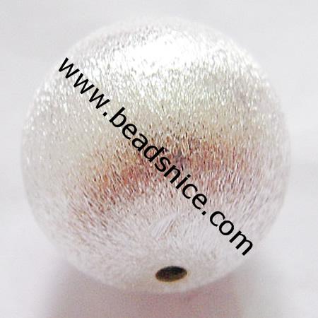 Brass Stardust Beads , Round, nickel  free, lead free,3mm, Hole:Approx 1.2mm,