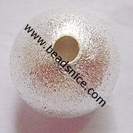 Brass Stardust Beads , Round, nickel  free, lead free,8mm, Hole:Approx 2mm,