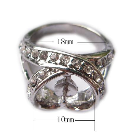 unique rings settings,size:8