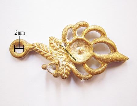 Jewelry bails,brass,flower,many colors available,