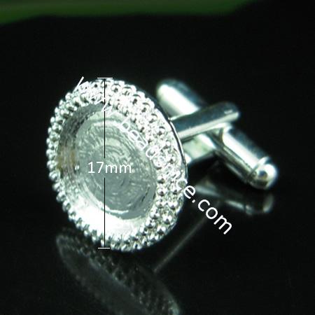 Jewelry brass buckle,alloy base diameter:17mm,Nickel free ,Lead free,