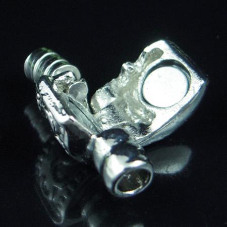 Jewelry alloy clasp,nickel free,12x9mm,hole:approx:3mm,