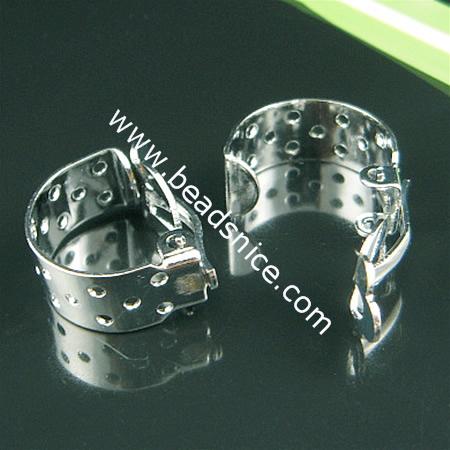 Jewelry brass ear stud component,8mm wide,31.5mm long,nickel free,lead safe, 
