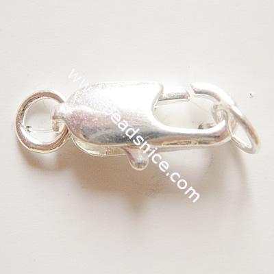 brass Lobster Claw Clasps,14mm long,5mm wide,nickel free,lead safe,
