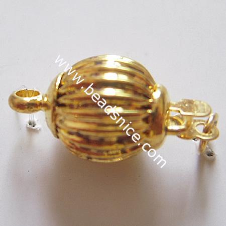Jewelry brass clasp, 8x16mm,nickel free,lead safe,