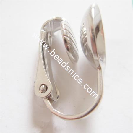 Jewelry sar stud component,brass,17x9mm,base diameter 9mm,nickel free,lead safe,