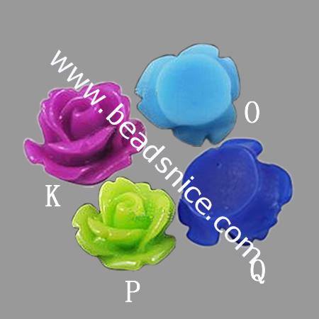 Jewelry resin cabochons/Petaline,flower,costume & headwear accessory,12mm,
