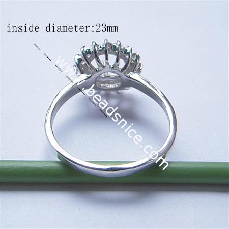 unique rings settings,size:13