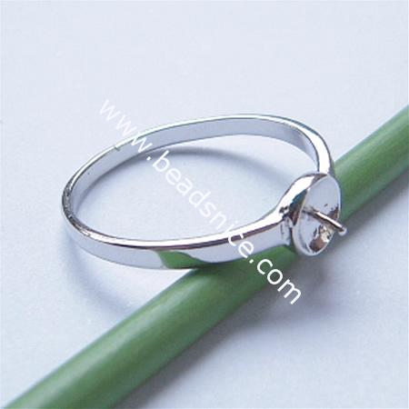 cheap rings settings,brass,size:9