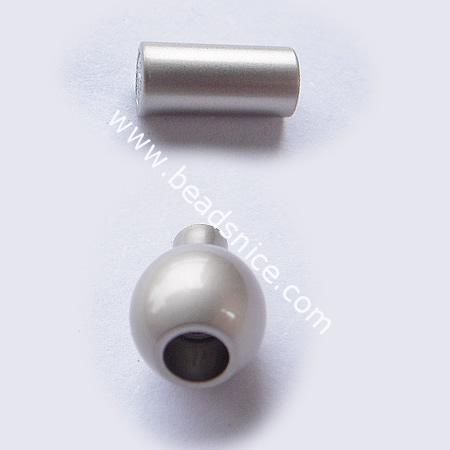 Magnetic clasp,brass,17x9mm,hole:about 3mm,nickel free,lead safe,