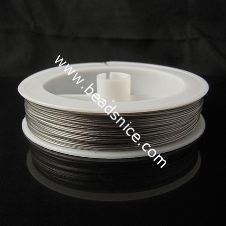 Tiger tail beading wire,7 strand,length:50-60m, 0.3mm diameter,