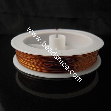 Tiger tail beading wire,7 strand,length:50-60m, 0.35mm diameter,