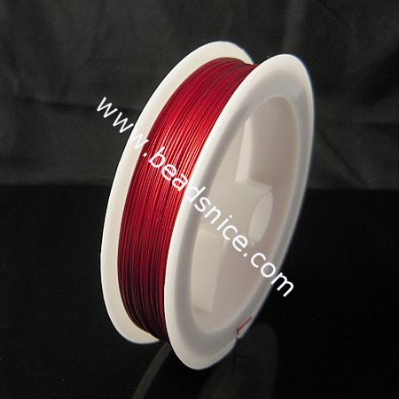 Tiger tail beading wire,7 strand,length:60m, 0.6mm diameter,