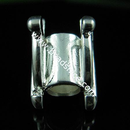 925 sterling silver european style bead,14x13mm,hole:approx 4mm,no ,