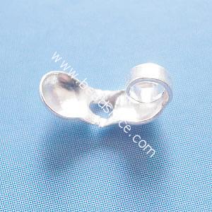 925 Sterling silver cap/tip beads,3mm,hole:about 1mm,