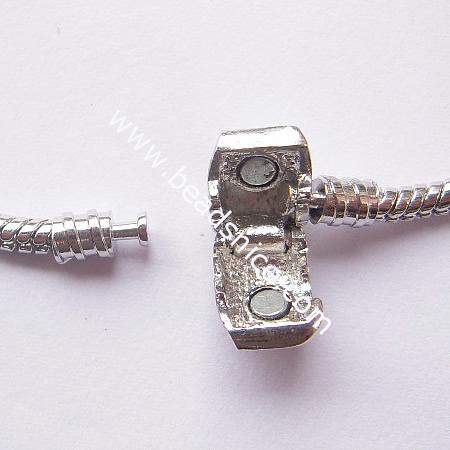 Jewelry Brass Bracelet,7.5 inch,3mm thick,Lead Safe,Nickel Free,