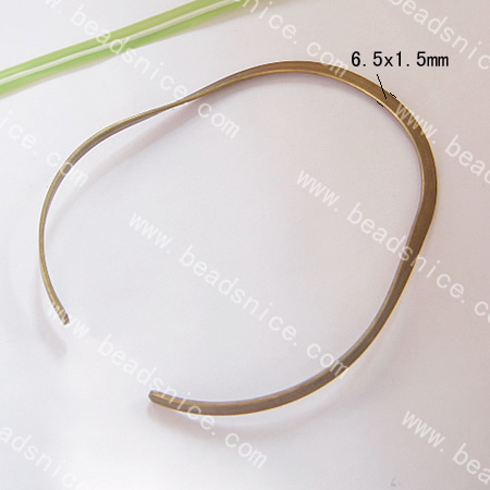 Brass necklace,6.5x1.5mm & 117x141mm,nickel free,lead safe,