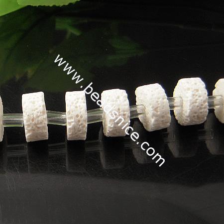 Lava Beads Natural,Rondelle,15x15x6mm,Hole:about 1.8mm,14 inch,